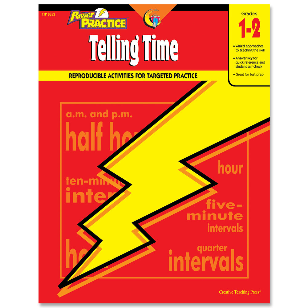 Power Practice: Telling Time, eBook