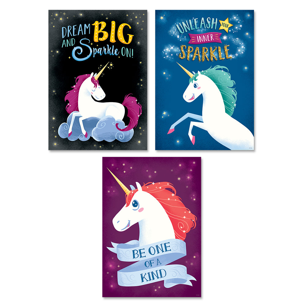 Unicorns Inspire U 3-Poster Convenience Pack