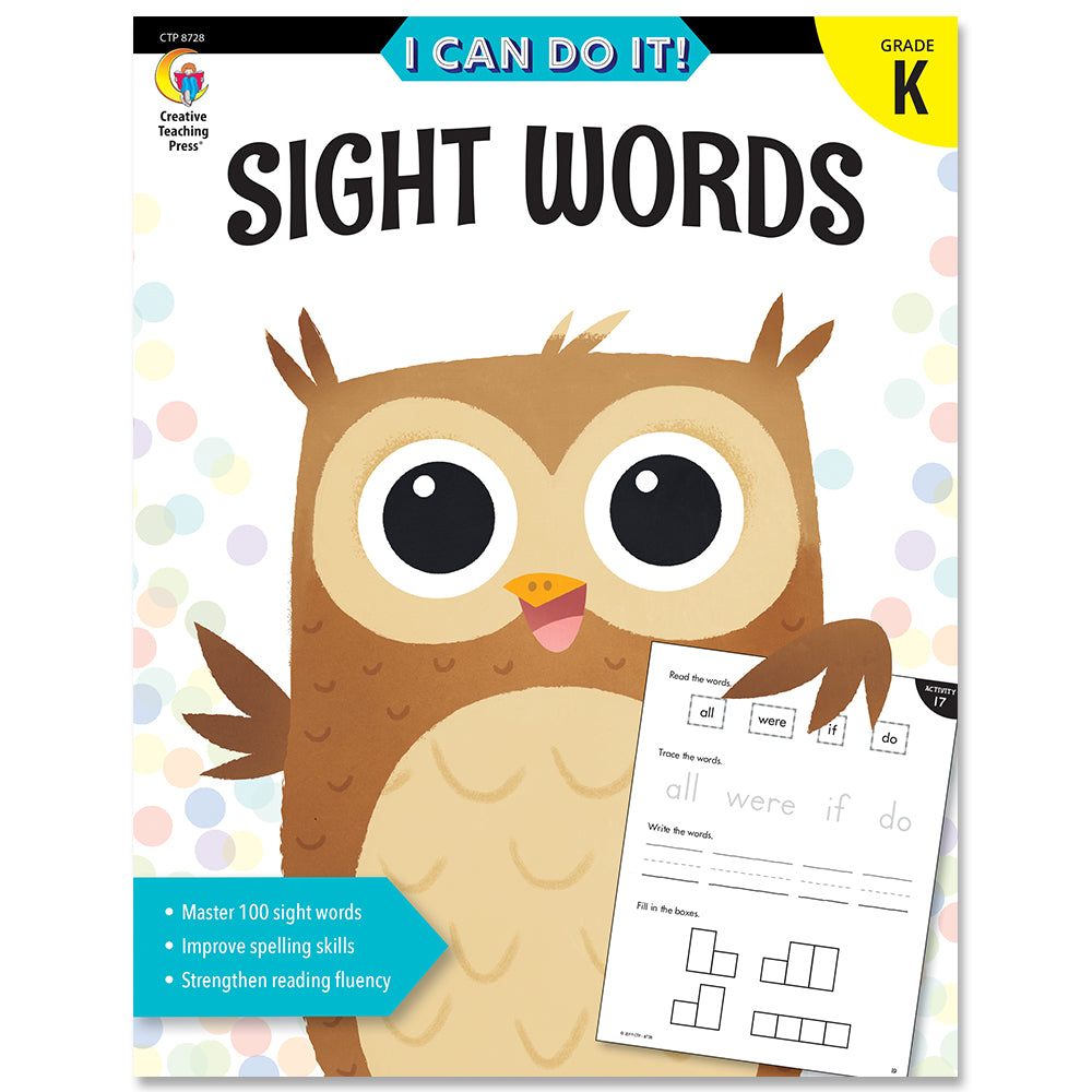 I Can Do It! Sight Words eBook