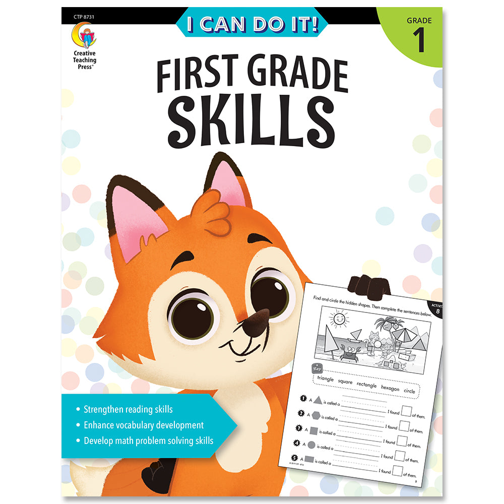 I Can Do It! First Grade Skills eBook