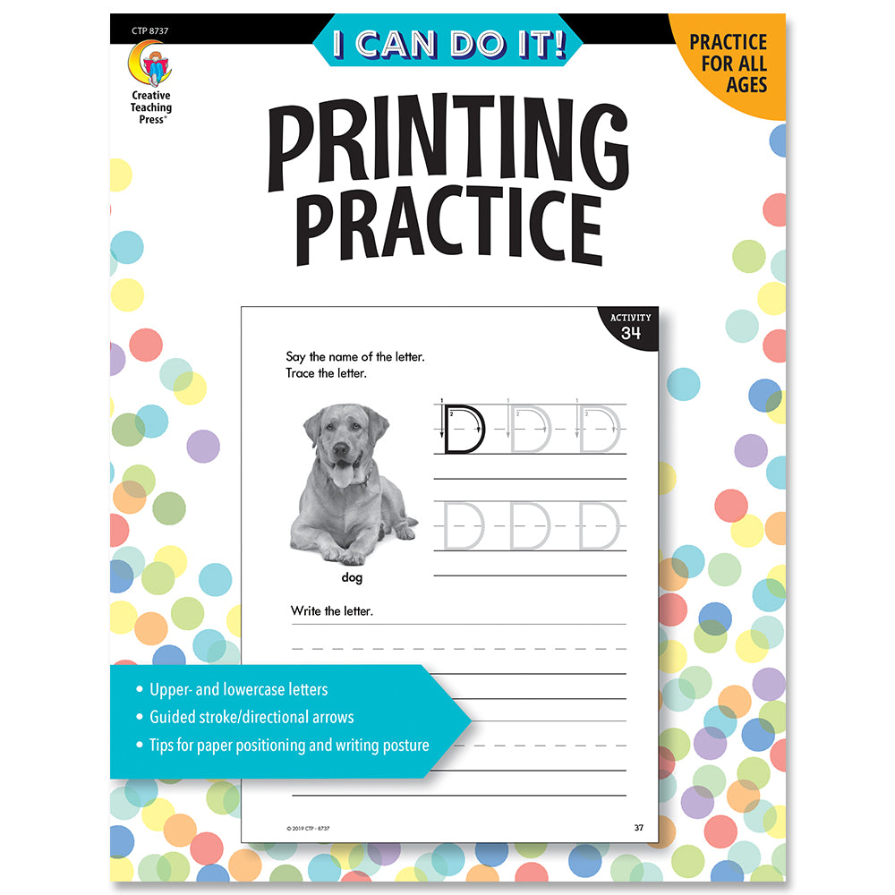 I Can Do It! Printing Practice eBook
